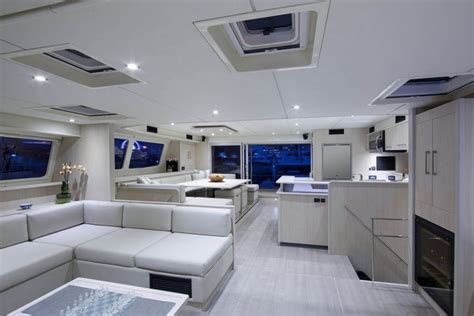 Catamaran Boat Interior Reviews And Pictures Theboatdb