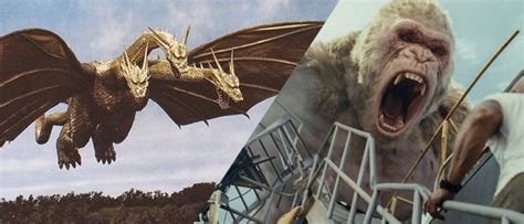 Skull island in 2017 and the upcoming godzilla: 'Rampage' Mo-Cap Actor Joins Godzilla 2 Cast as King Ghidorah
