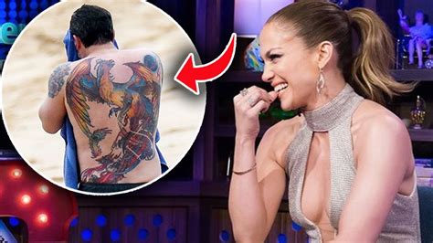 Jennifer Lopez ADMITS To Hating Ben Affleck S Back Tattoo YouTube