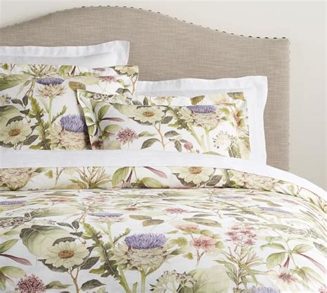 116,000+ vectors, stock photos & psd files. Thistle Floral Print Organic Percale Duvet Cover & Shams ...