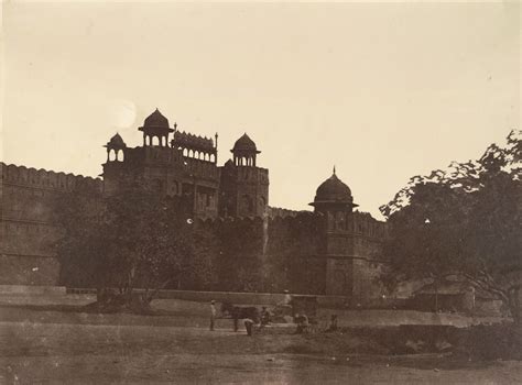 The Delhi Gate The Southern Gate To The Red Fort Or Lal Qila 1858 Old Indian Photos
