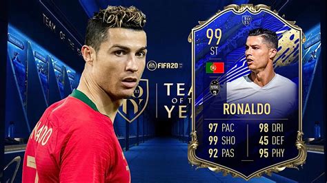 Fifa 20 Cristiano Ronaldo Toty 99 Player Review I Fifa 20 Ultimate