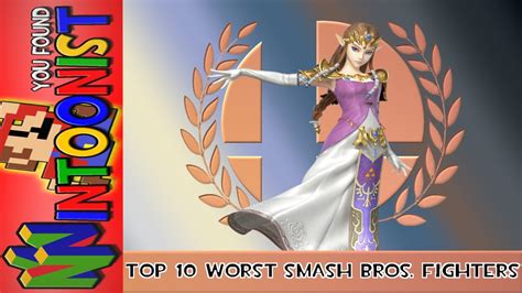 Top 10 Overall Worst Super Smash Brothers Characters Youtube