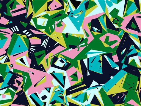Geometric Jungle Cover Illustration By Christos On Dribbble