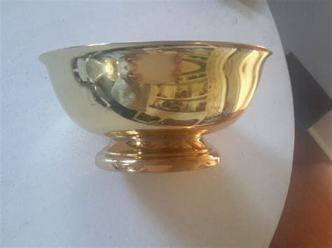 Revere Brass Bowl By Baldwin Brass By Cottagewelcome On Etsy Etsy