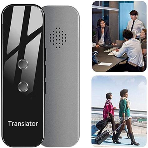 Volwco Smart Language Translator Device Portable Handheld Intelligent