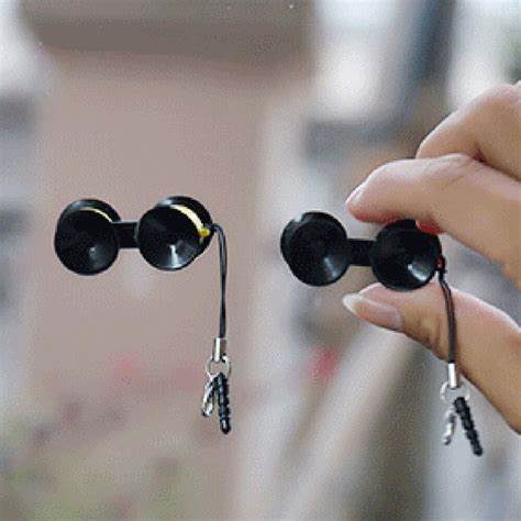 Cute Mini Double Sided Suction Cup Holder Sucker Stand For Mobile