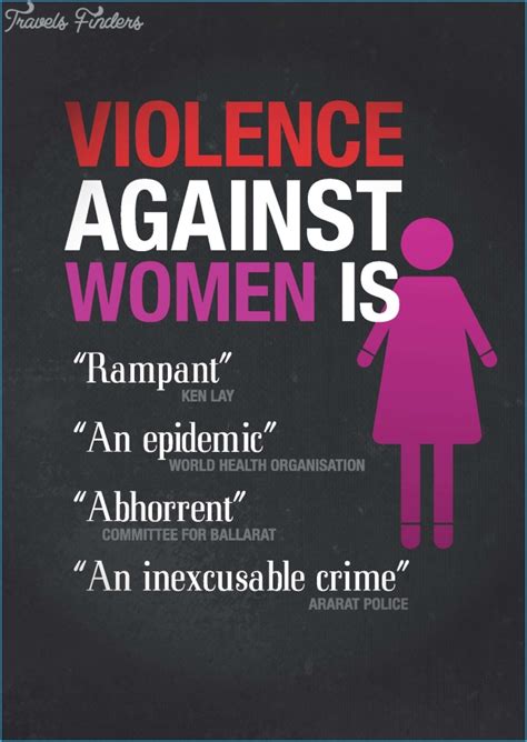 Violence Against Women Posters Travelsfinderscom