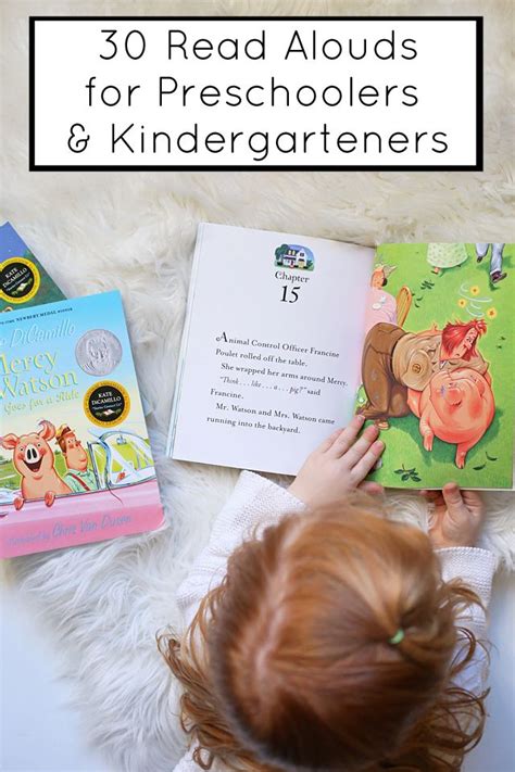 30 Chapter Books To Read Aloud To Preschoolers Chapter Books Best