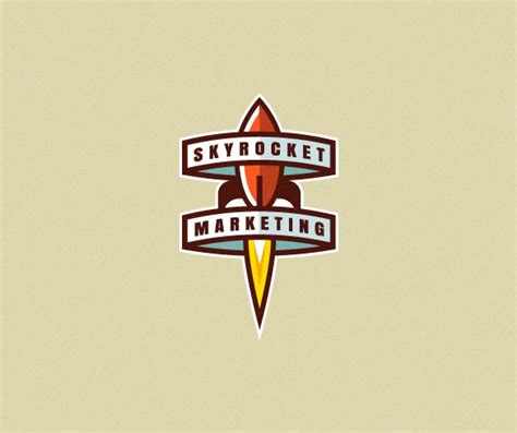 Skyrocket Marketing By Blazej Jaraczewski Logo Inspiration Creative