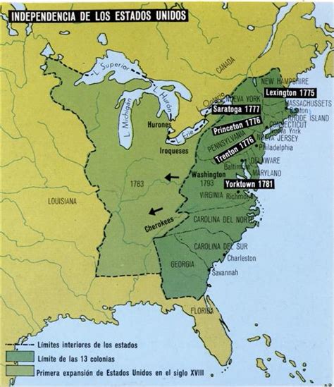 Creartehistoria Norteamérica En 1776