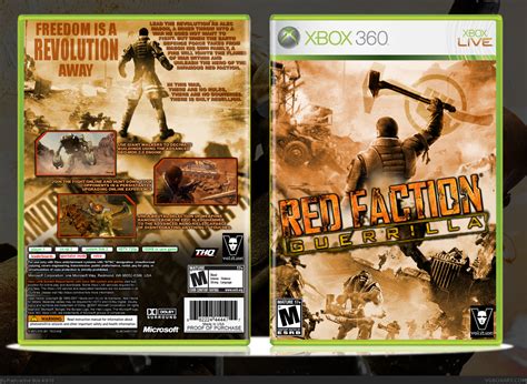 Viewing Full Size Red Faction Guerrilla Box Cover
