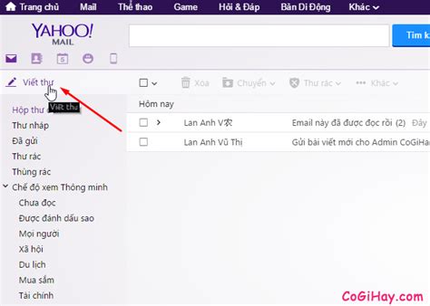 Đăng Nhập Yahoo Mail Cách Gửi Email Kiểm Tra Yahoo Mail