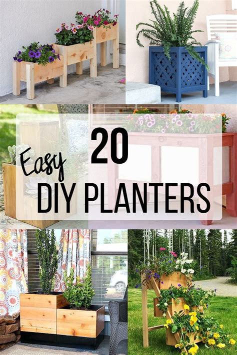 Amazing Diy Wooden Planter Box Ideas Diy Wooden Planters Diy