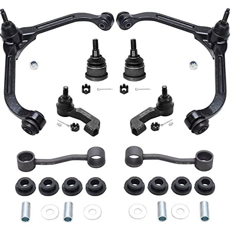 Amazon Com Detroit Axle Front Upper Control Arm Lower Ball Joints Sway Bars Outer Tie Rods