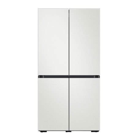 롯데하이마트 비스포크 냉장고 4도어 프리스탠딩 RF85B9002AP 875L 코타화이트