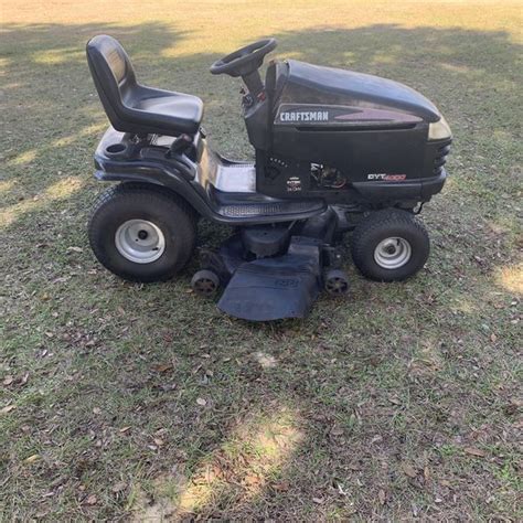 Craftsman 24 Hp 48 “ Deck Riding Lawn Mowerlawn Tractor For Sale In