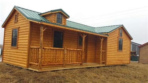 Rent To Own Portable Log Cabins Amish Tiny Homes Sheds