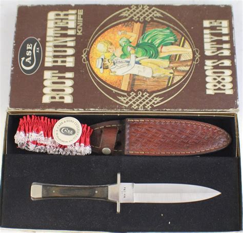 Case Boot Hunter Knife 1880s Style Nov 24 2012 Manor Auctions In Fl