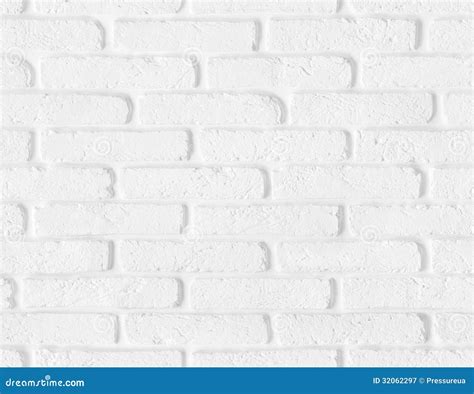 Seamless White Brick Wall Texture Royalty Free Stock Photography