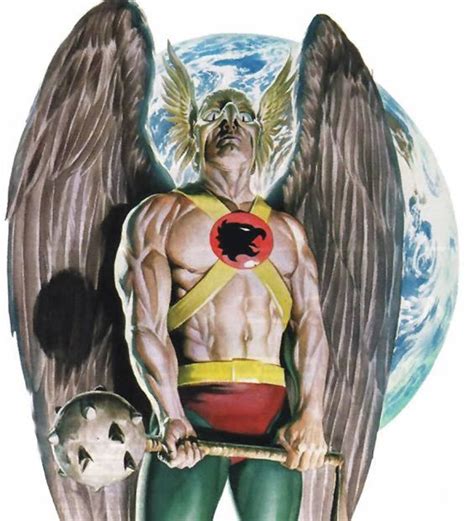 Hawkman Legacy Barbarian Power Dc Comics Art Superhero Art Alex Ross
