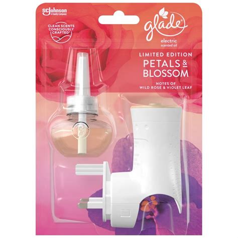 Glade Plug In Oil Complete Petals Blossom Ml Branded Household The Brand For Your Home