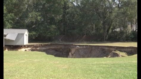 Another Large Sinkhole Opens In Florida