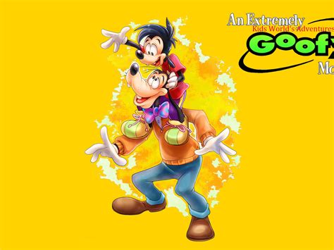 An Extremely Goofy Movie Goofy And Max Disney Cartoon Poster Wallpapers