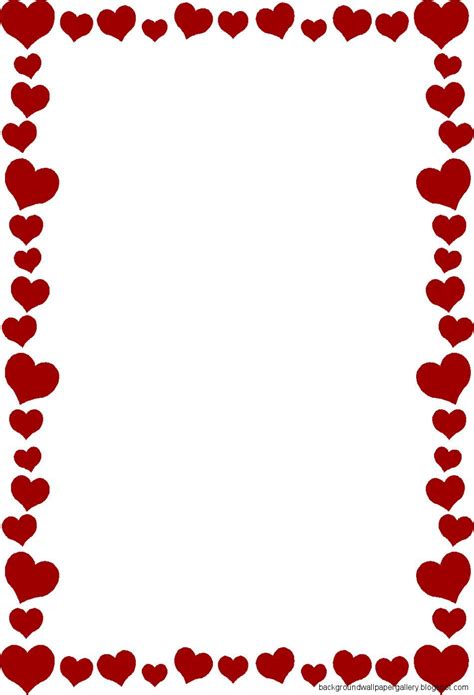 Valentine Border Bing Free Valentine Clip Art Valentines Clip