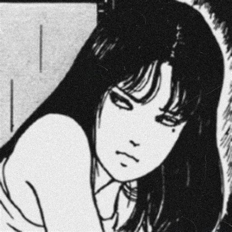 Tomie Icons In 2021 Cute Manga Girl Japanese Horror Gothic Anime
