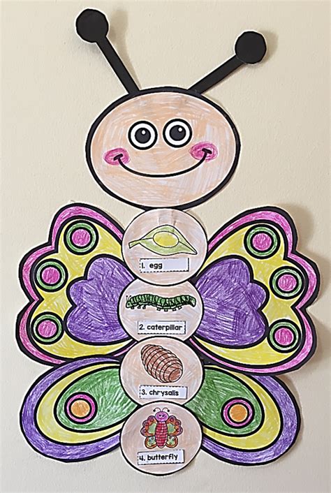 Butterfly Life Cycle Art Activity Butterfly Life Cycle Art Butterfly