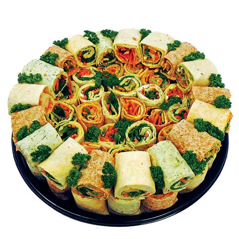 Vegetarian Wrap Platter Vince S Market With 4 Locations To Serve You