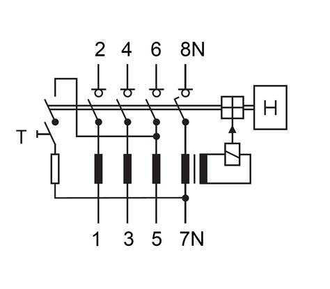 Rcd fehlerstromschutzschalter anschliessen elektricks com. Schaltplan Fi Schalter 2 Polig - Wiring Diagram