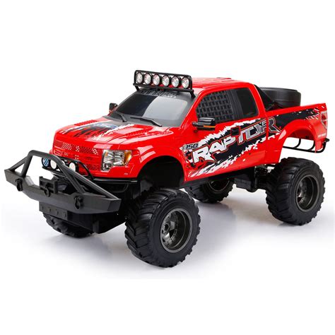 New Bright Rc 16 Scale Ford Raptor Truck Red Raptor