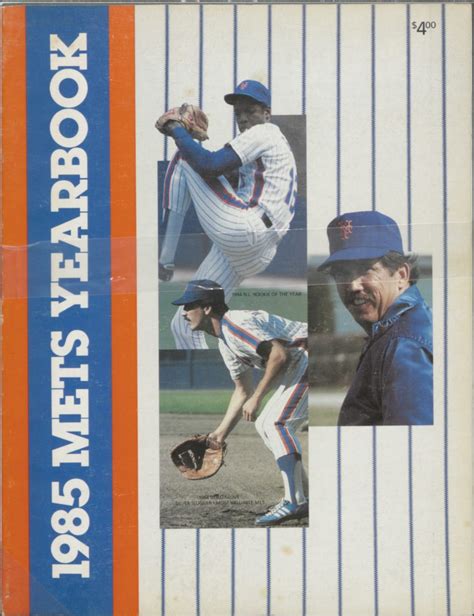New York Mets Official Yearbook Covers Mets History