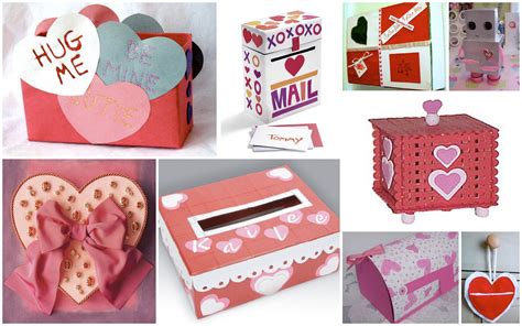 Valentines Day Mailboxes Essayer Et Projet