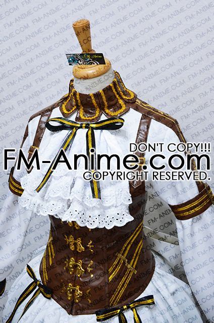 Fm Anime Code Realize Cardia Beckford Dress Cosplay Costume