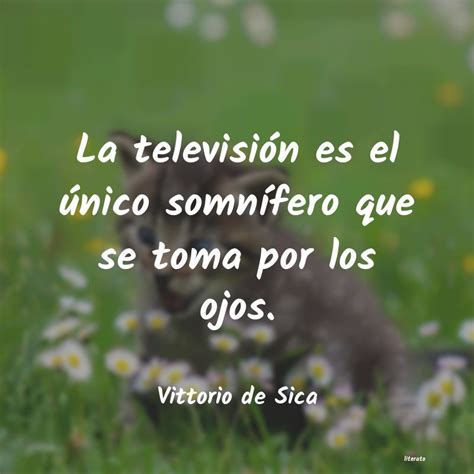Vittorio De Sica La Televisión Es El único So