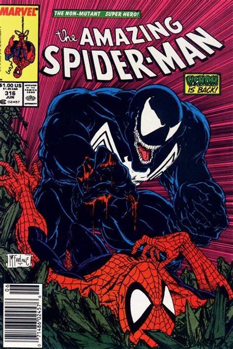 The Venom Site The Amazing Spider Man 315 317