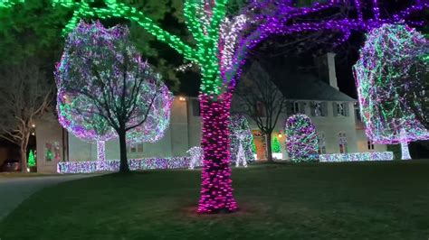 Nichols Hills Christmas Lights Youtube