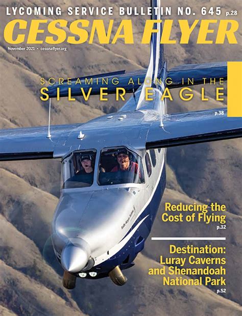 Cessna Flyer Association November 2021 Cessna Flyer Magazine