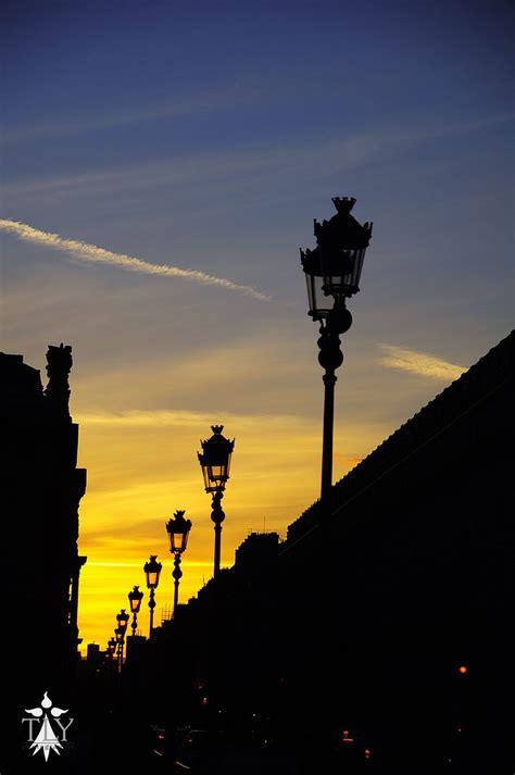Parisian Sunset Cédric Tirilly Flickr