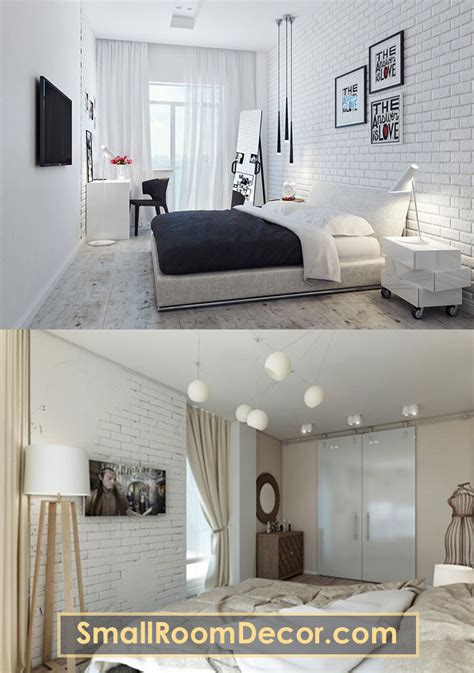 Go with the pure basics and leave as much space as possible. 9 Modern Small Bedroom Decorating Ideas [Minimalist style ...