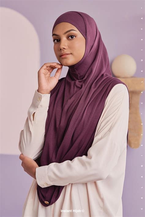 instant hijab xl shop calaqisya online dress tops skirts pants inner kurung