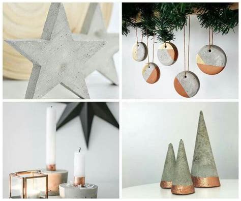 Concrete christmas | Concrete decor, Concrete crafts, Christmas decorations