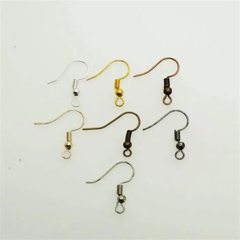 100pcs lot 20x16mm diy earring findings earrings clasps hooks fittings diy jewelry making