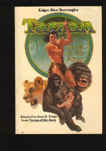 tarzan king of the apes by edgar rice burroughs very good limp cover 1983 reprint black