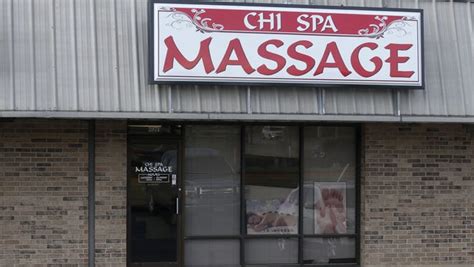 charged and at large 9 operators of asian massage parlors wanted by police official says