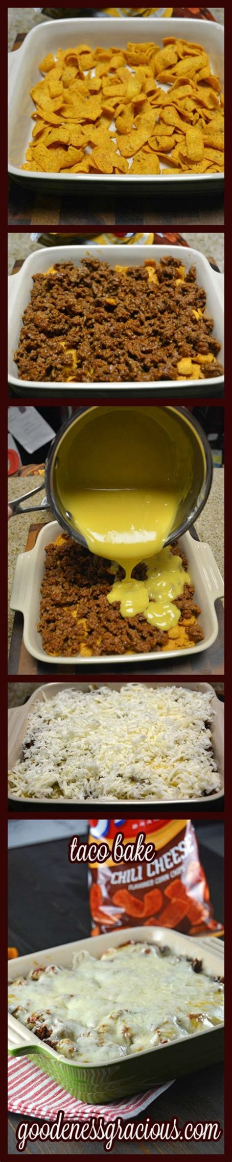 1 (1.25 oz.) package taco seasoning. Taco Bake - GOODEness Gracious | Recipes, Food, Yummy food
