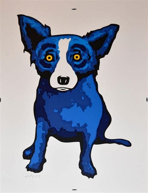 Famous Blue Dog Paintings Taryn Sauer
